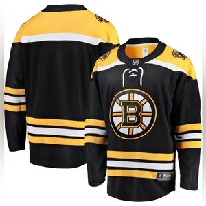 NWOT Boston Bruins Fanatics Breakaway Home Jersey